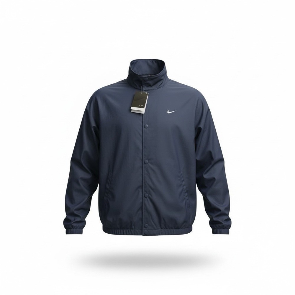 Nike Sportswear Authentics Men's Coaches Jacket Midnight Navy DQ5005 Size Large